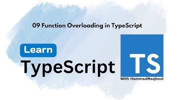 09 Function Overloading in TypeScript