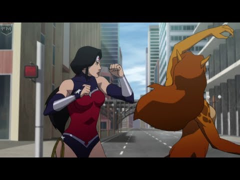 wonder-woman-vs-cheetah-(training)-|-the-death-of-superman