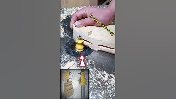 Handrail bit #bits #carpenter #woodwork #diy #carpenterwork #carpentry #wood #routerbits