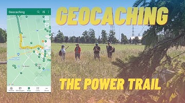 Geocaching the Power Trail