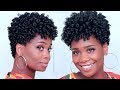 Spiral Curls on Tapered Natural Hair feat @asiamnaturally | MissKenK