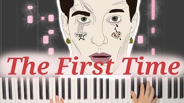 Damiano David - The First Time | Piano Cover Tutorial with Synthesia