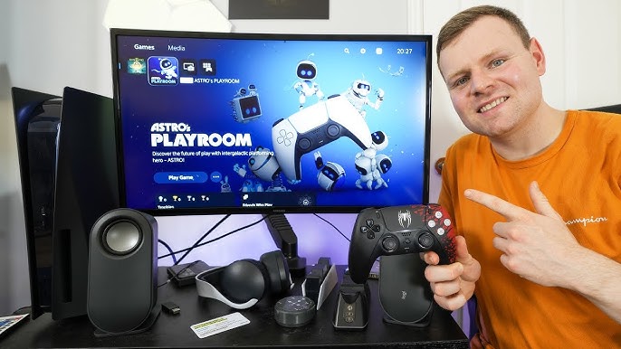 PS5 unboxing: Astro's Playroom and DualSense controller steal the show