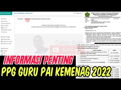 RESMI Jadwal Pretest