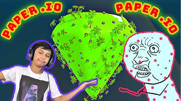 Paper.io 2 & Paper.io 3D | OMG! I Got Max Kills And Came 1st Place!