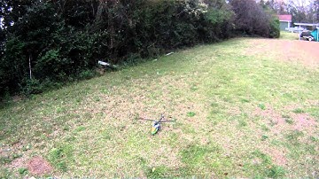 Trex 450 Clone - Maiden hover testing with AR7200BX