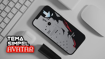 Very Handsome !!Tema AVATAR  Simpel Terbaru Untuk Semua Android - The Best Nova Launcher Setup 2023
