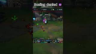 Kayle can't scale if you don't let her 😈