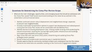 Planning Commission Work Session - 9/22/2026