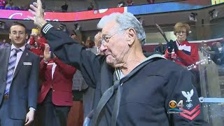 Heroes Among Us: WWII Vet Who Says He's The Famous 'Kissing Sailor' Honored At Panthers Game