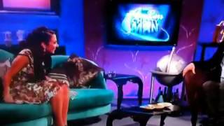 Tulisa on chatty man!
