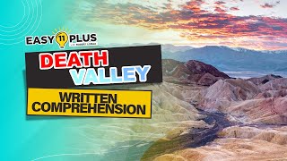 11+ Written Comprehension | Death Valley | Easy 11 Plus LIVE 159