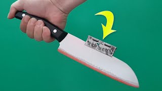 4 HOW TO GRIND A Sharp Knife In 2 Minutes That My Wife Used To Do