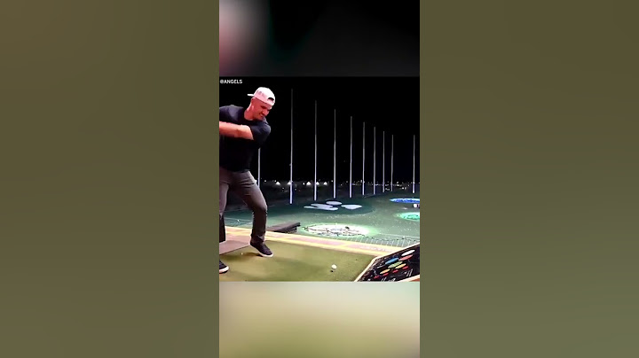 Mike Trout with the greatest Top Golf moment ever!