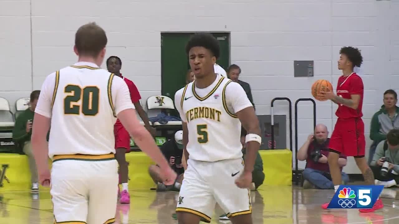 University of Vermont men's basketball wins big against Plattsburgh State