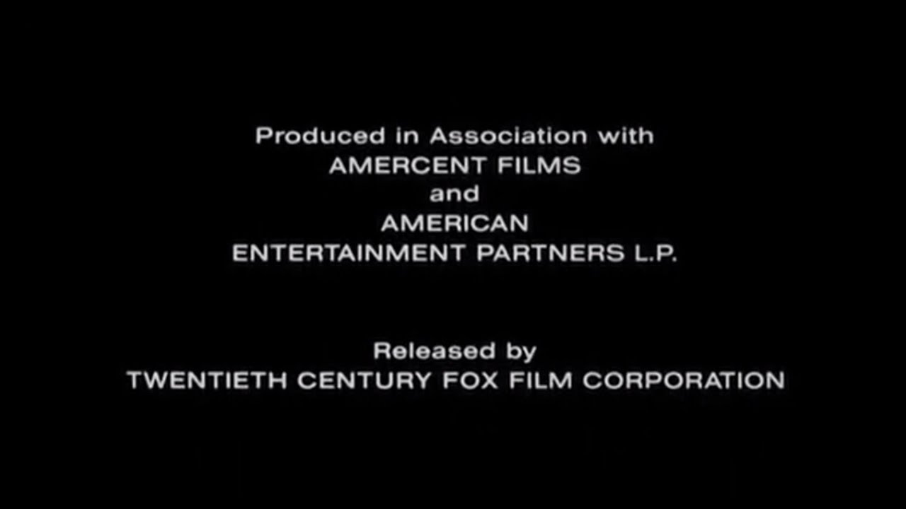 Amercent Films and American Entertainment/Released by Twentueth Century-Fox Film Corporation (1987)