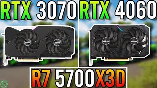 R7 5700X3D | RTX 3070 vs RTX 4060 - Any Difference?