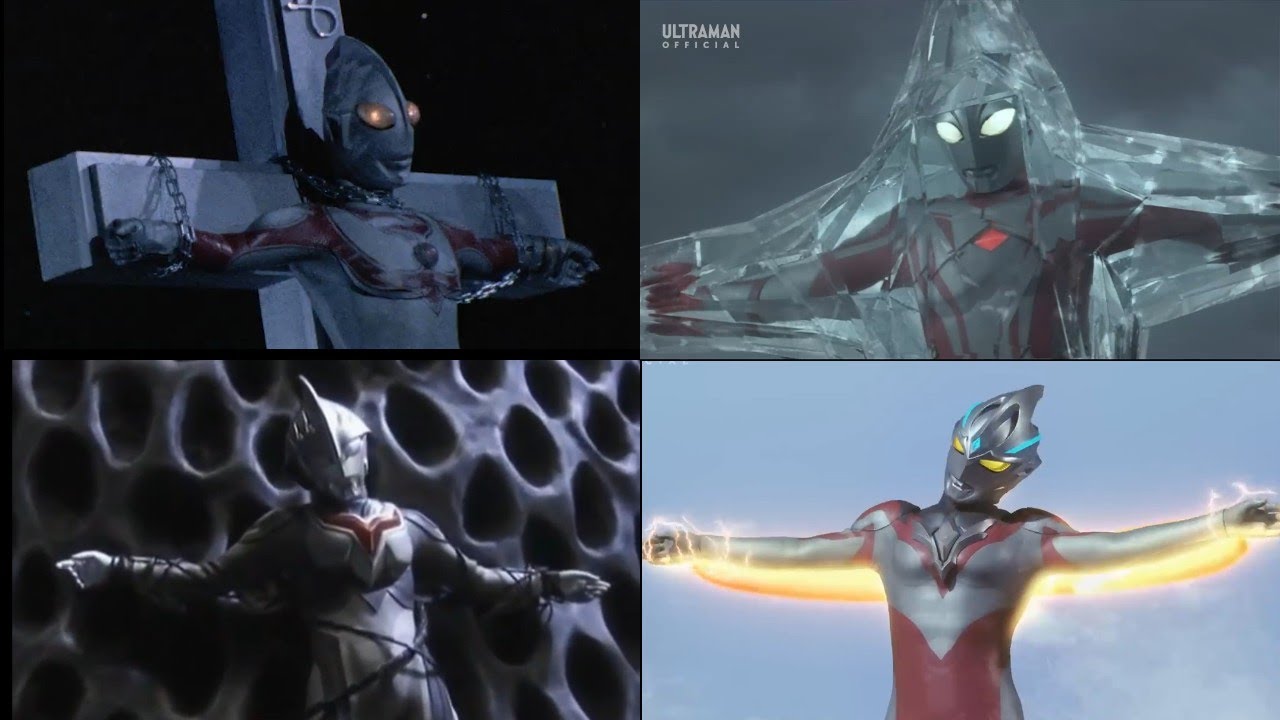 EVERY ULTRAMAN CRUCIFIED/SHACKLED/RESTRAINTED 1967 - 2025