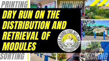 Dry Run on the Distribution and Retrieval of Modules