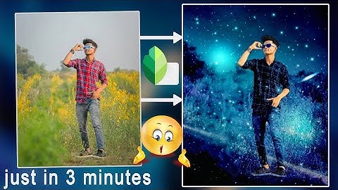 Snapseed New Photo Editing 2021 | Snapseed Background Colour Change