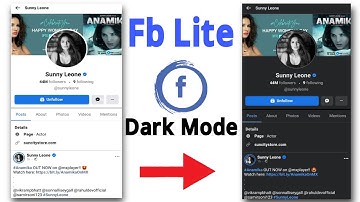 Facebook Lite Dark Mode || How To Enable Dark Mode on fb lite | Full Tutorial bangla Hasibur Tech