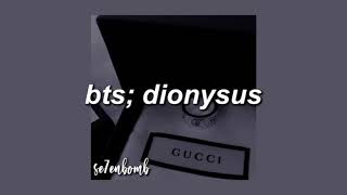 𝐛𝐭𝐬 - 𝐝𝐢𝐨𝐧𝐲𝐬𝐮𝐬 𖡻࿓ (slowed down) Resimi