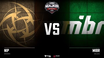 [EN] NiP vs MIBR | Dust2 | New Legends Stage | StarLadder Major 2019