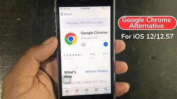 Google Chrome alternative for iPhone 5s,6 iOS 12.5.7 | Browser for iOS 12