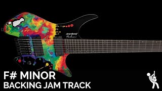 Plini Inspired Modern Progressive Metal Fusion Guitar Backing Track Jam in 7​/​4 F# Minor / A Major