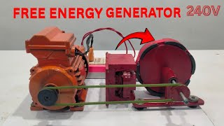 How To Make 240V FREE ENERGY GENERATOR Using Oven Transformer And Magnets At Home