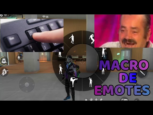 COMO HACER MACRO PARA EMOTES INSANO Y CURARTE RAPIDO EN FREE FIRE/ PARA TODOS LOS EMULADORES|AARONFF class=