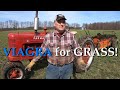 POWERFUL POO | spreading composted manure with the Farmall H & New Idea 12A