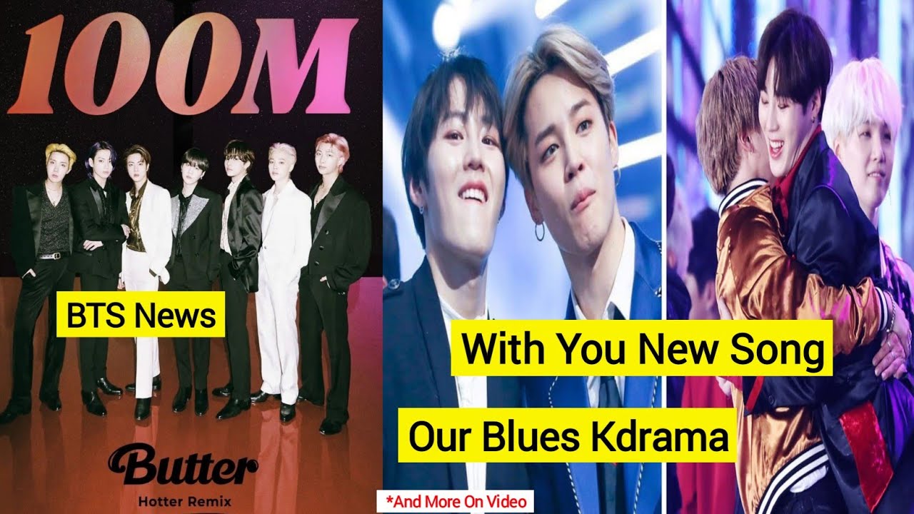 With You BTS Jimin & Ha Sungwoon Our Blues OST Kdrama Song BTS 100