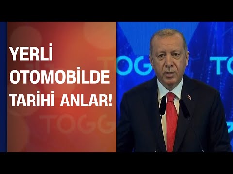 Cumhurbaşkanı Erdoğan Bursa Gemlik'te yerli otomobil fabrikasının temelini attı.