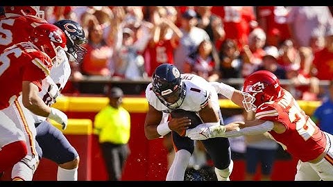 Bears vs Chiefs || All Offense plays FIRST HALF || Week 3 Justin Fields #nfl #fields #chicagobears