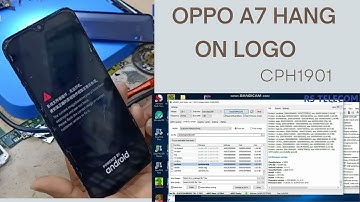 Oppo A7 Hang On Logo // Only Show Charging Symbol