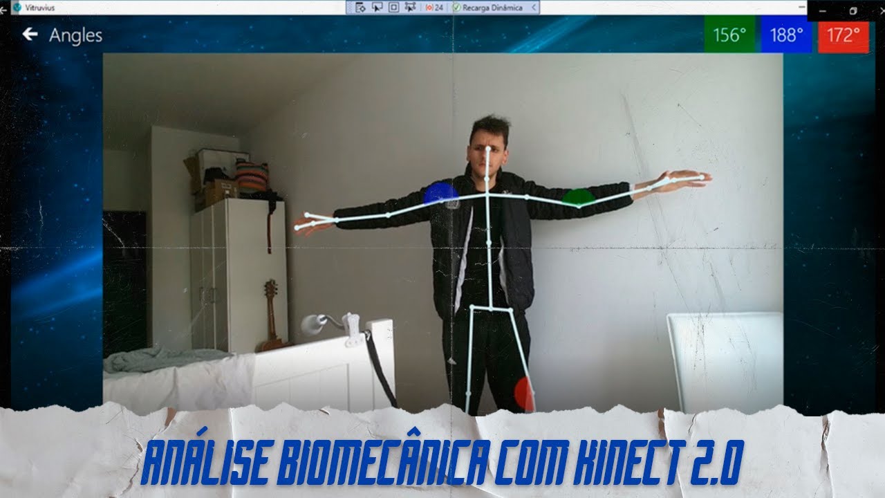 ANÁLISE BIOMECÂNICA COM SENSOR KINECT PROGRAMA GRATUITO