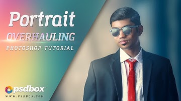 Dramatic Portrait Effects - Photoshop Tutorial (PSD Box)