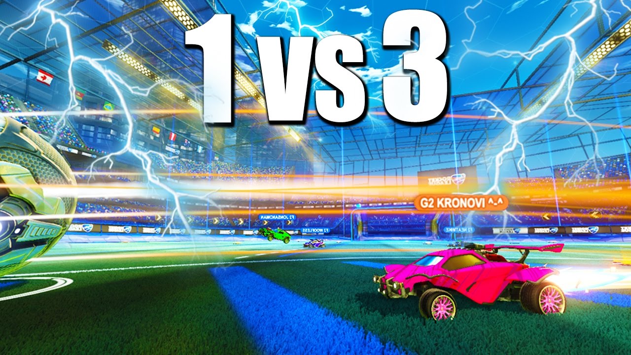 1V3 KRONOVI VS F2 ROCKET LEAGUE