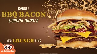 Double BBQ Bacon Crunch Burger | A&W Restaurants