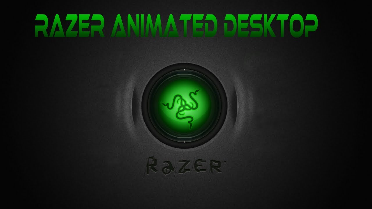 Animated Razer Desktop - YouTube