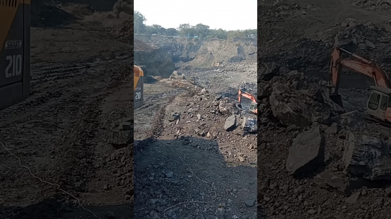 Control Blasting in Open Cast Mine.