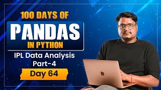 Day 64 Python Pandas | Venue & Player of the Match Analysis 🔥