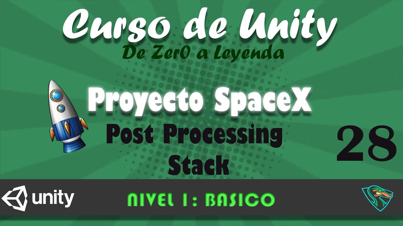 Curso Unity (Nivel Basico) - Clase 28: Post Processing Stack - YouTube