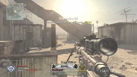 MW2 Sniper Battle on Rust