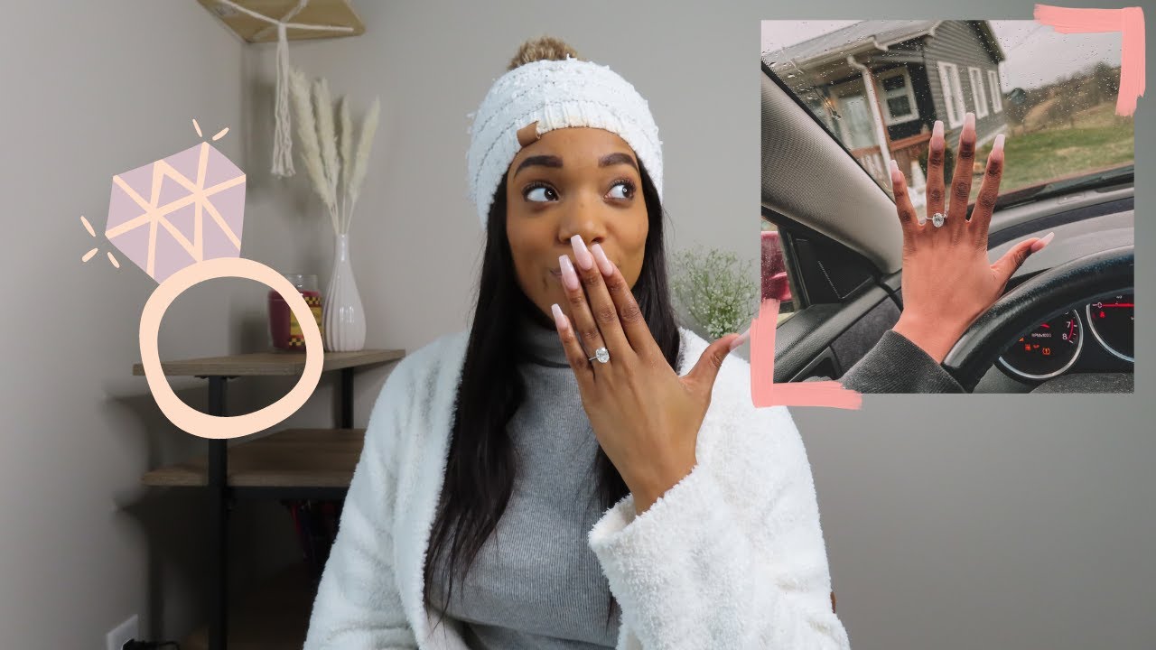 my engagement ring details! + moissanite rings!