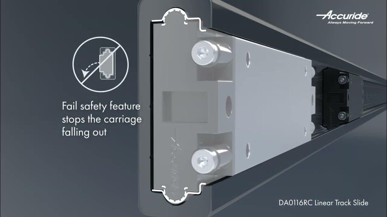 Accuride 0116RC linear motion track YouTube