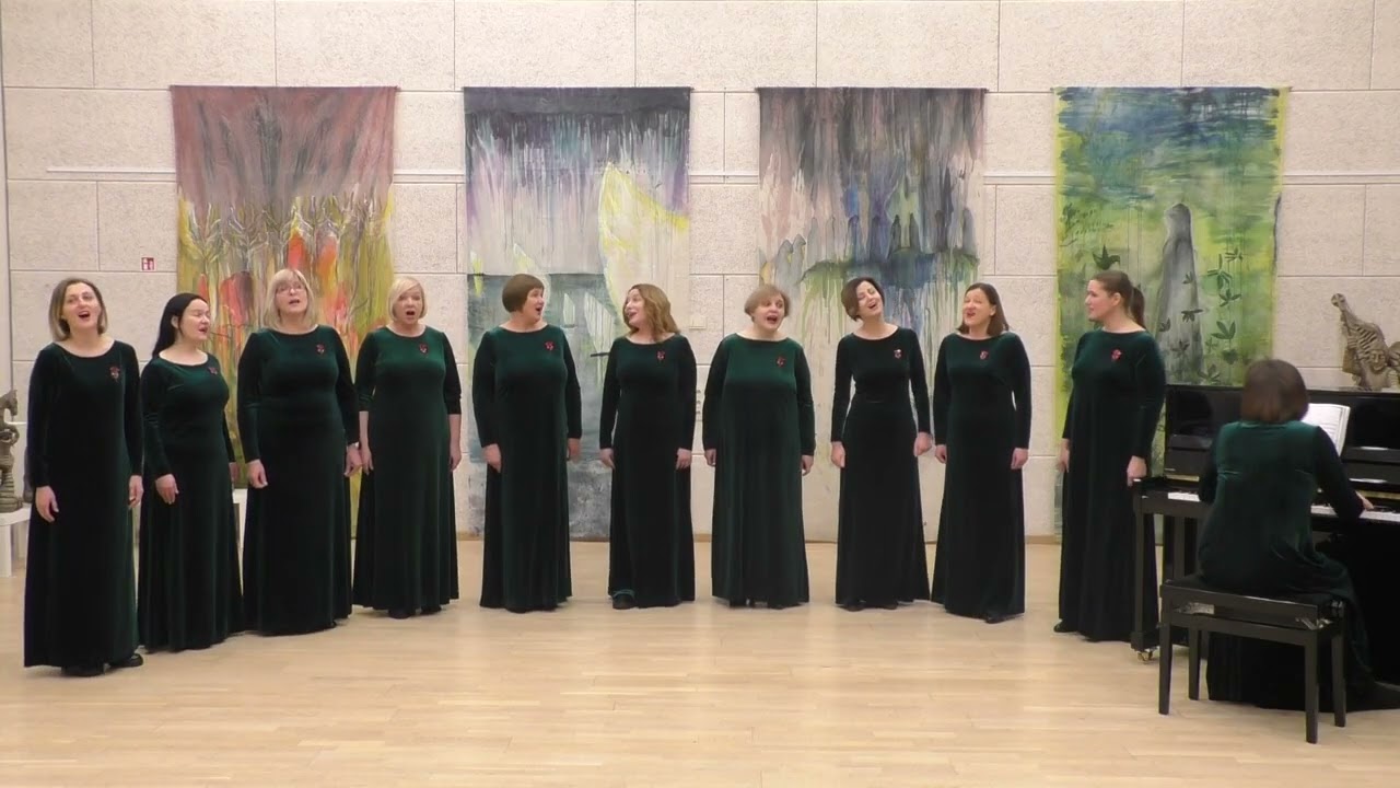 Miežiškių KC moterų vokalinis ansamblis Vėjūnė (Oi ant kalno; Upelis; Balti sodai; Dangaus upė)