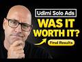Udimi Solo Ads Review 2026 Results 