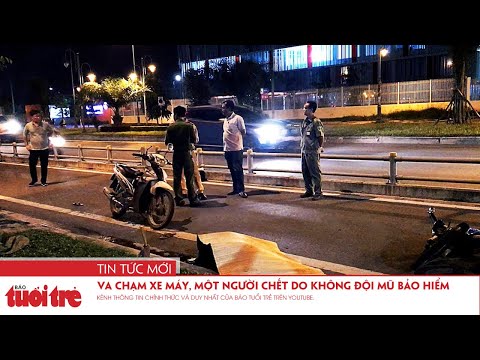 Video Va chạm xe máy, một người chết do không đội mũ bảo hiểm - youtube